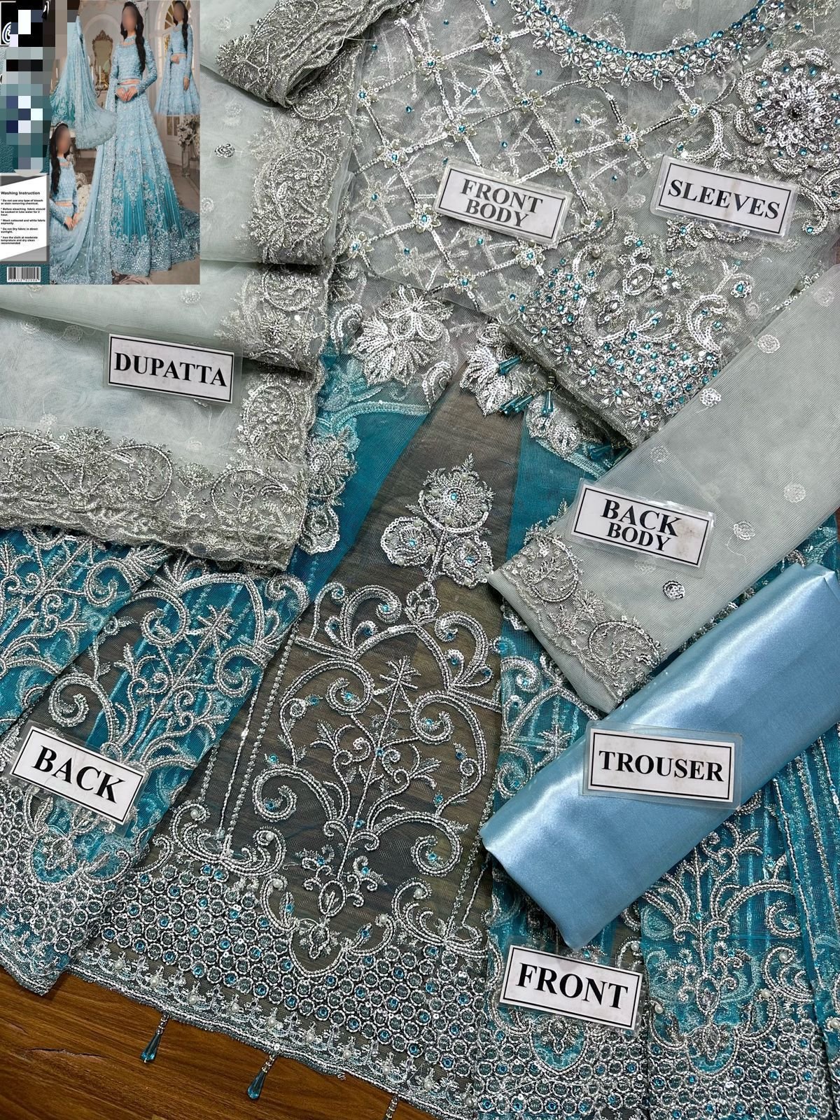 Exclusive HandWork Which Can Touch The Bottom Of Heart❤️Line*