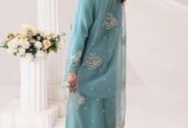 Erisha Embroidered 3Pc* Fabric: *ARABIC LAWN*