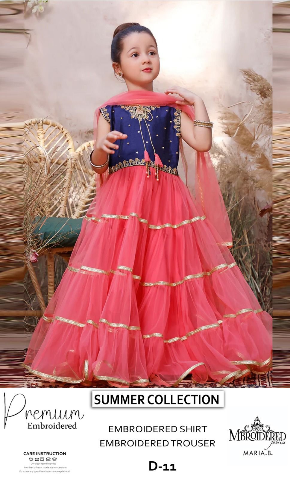 Lawn Eid collection 3pc kids