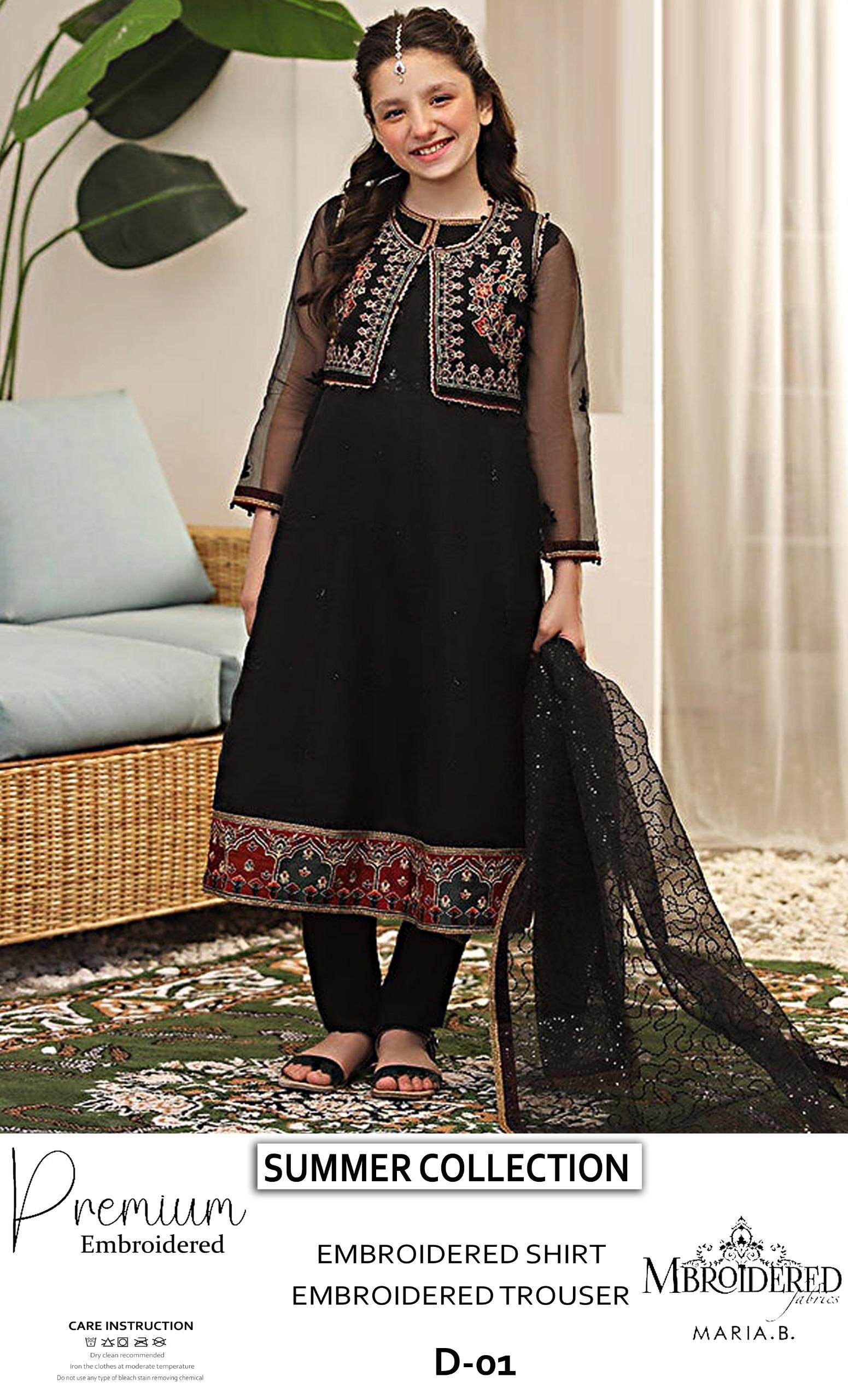 Lawn Eid collection 3pc kids