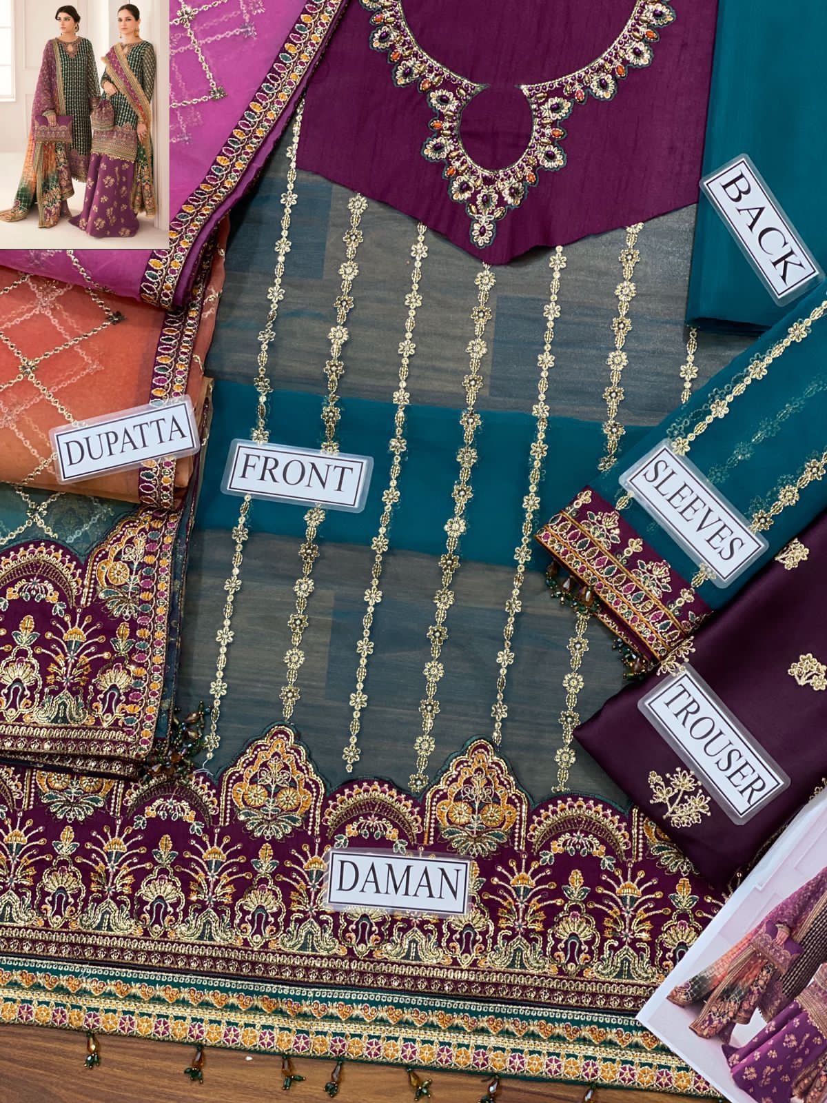 BRAND….BAROQUE* *CHANTALEE* Unstitch Replica