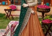 Ayesha Imran bridal maxi* RUEDAD E SAHR-A ravishing blush long frock