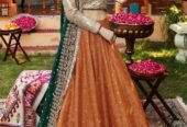 Ayesha Imran bridal maxi* RUEDAD E SAHR-A ravishing blush long frock