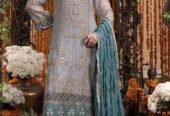 Adan Libas* Chiffon Embroidered Unstitched