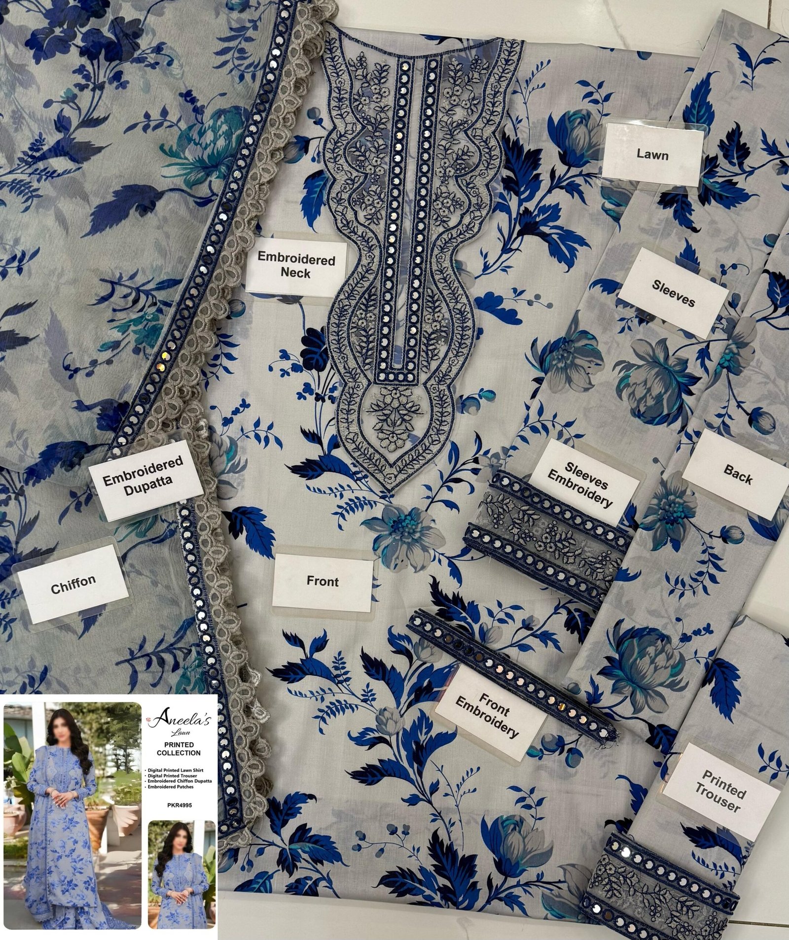 Brand Name : Aneela’s Collection☆