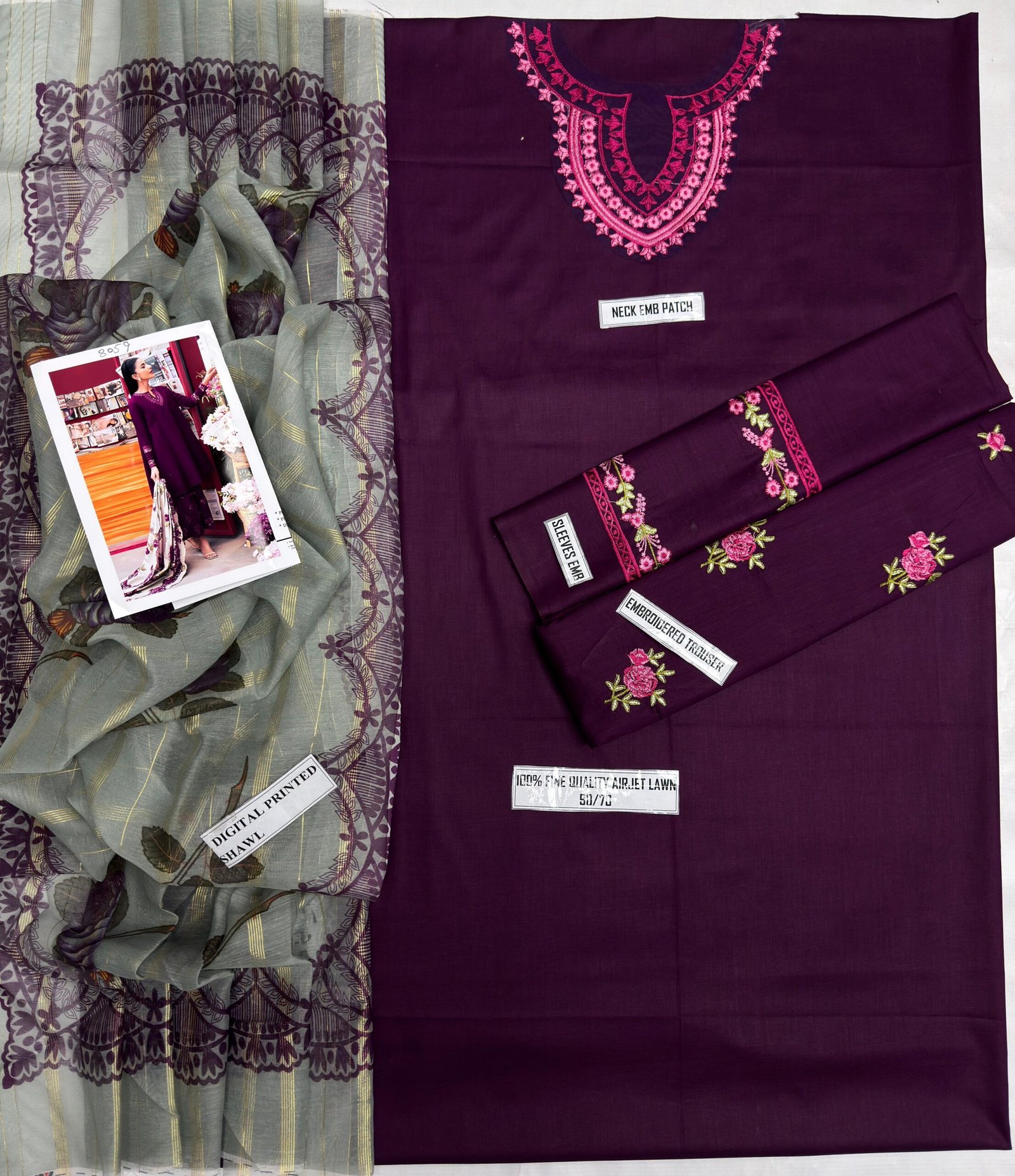 Allhamdulliah Luxury Summer Collection *2k26* *3pc*