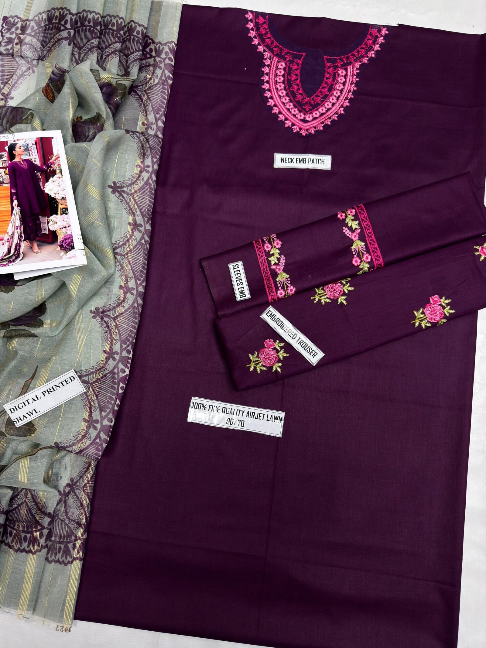 Allhamdulliah Luxury Summer Collection *2k26* *3pc*