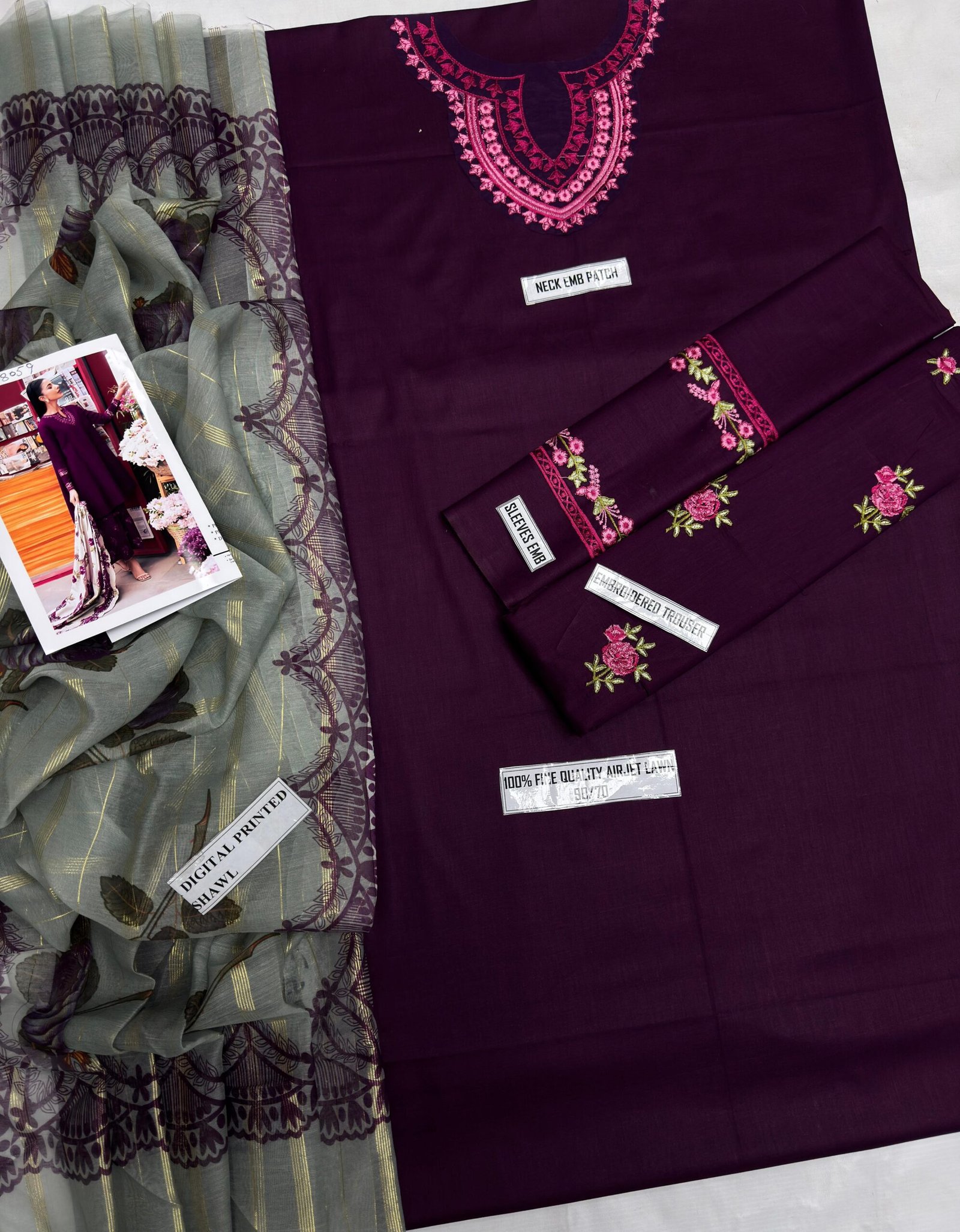 Allhamdulliah Luxury Summer Collection *2k26* *3pc*