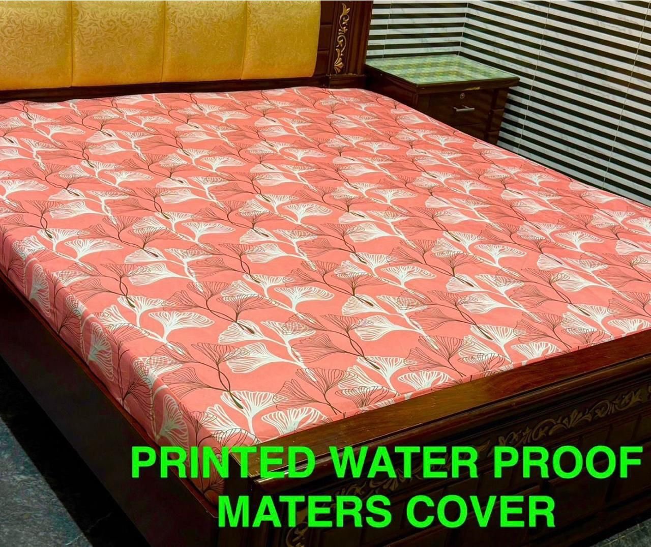 *Available Designs of Fancy printed Waterproof Mattress Fitted BedSheet*