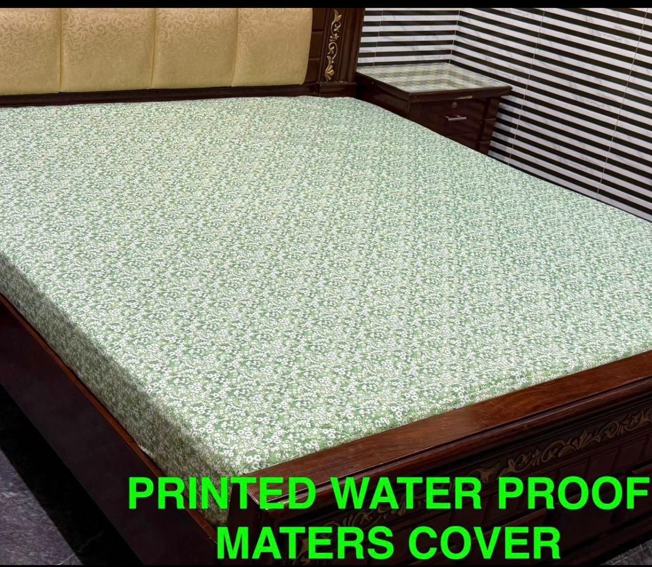 *Available Designs of Fancy printed Waterproof Mattress Fitted BedSheet*