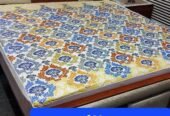 Available Designs of Fancy printed Waterproof Mattress Fitted BedSheet*