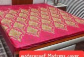 Available Designs of Fancy printed Waterproof Mattress Fitted BedSheet*