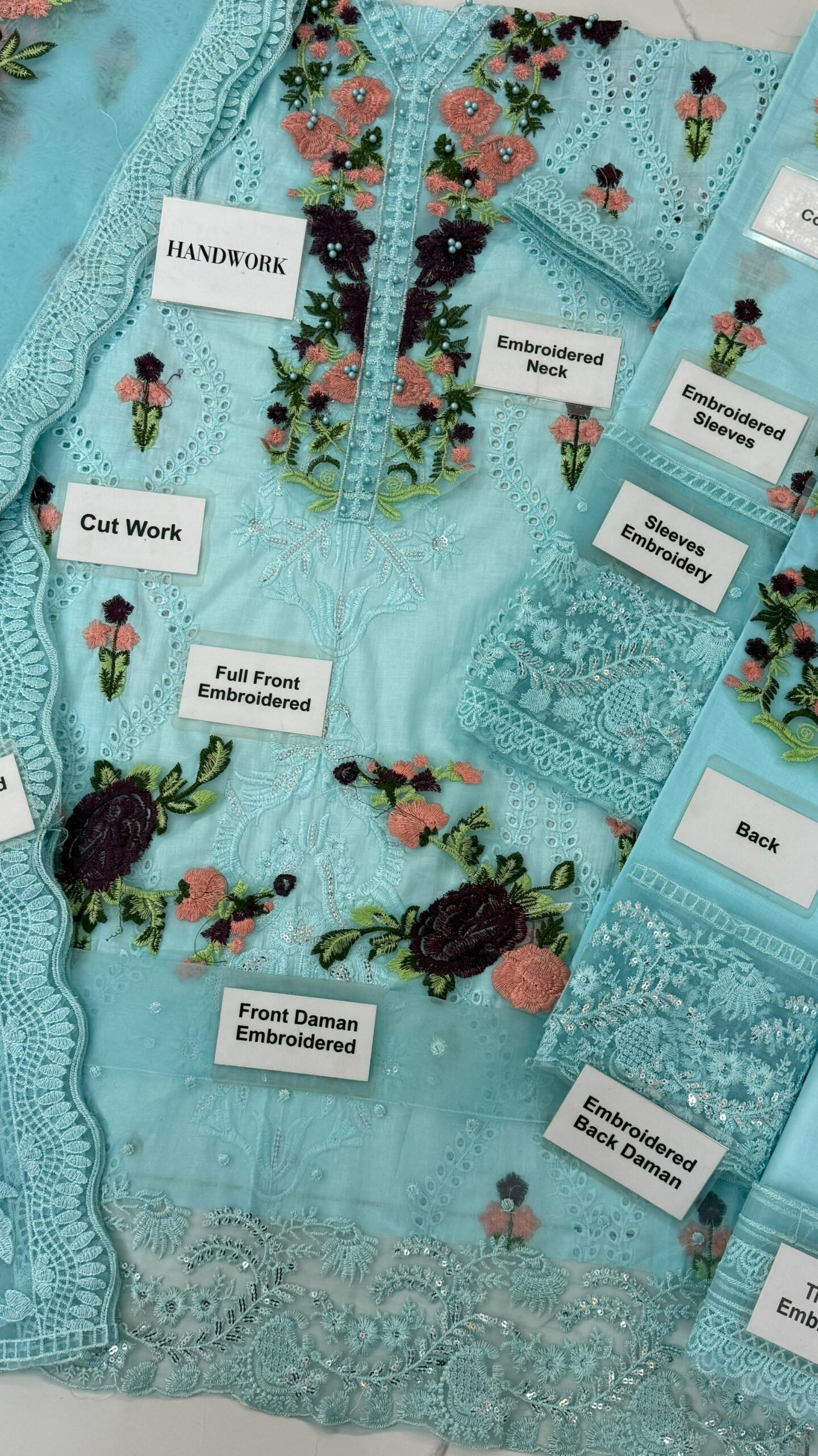 Crimson by saira shakira luxery lawn collection*