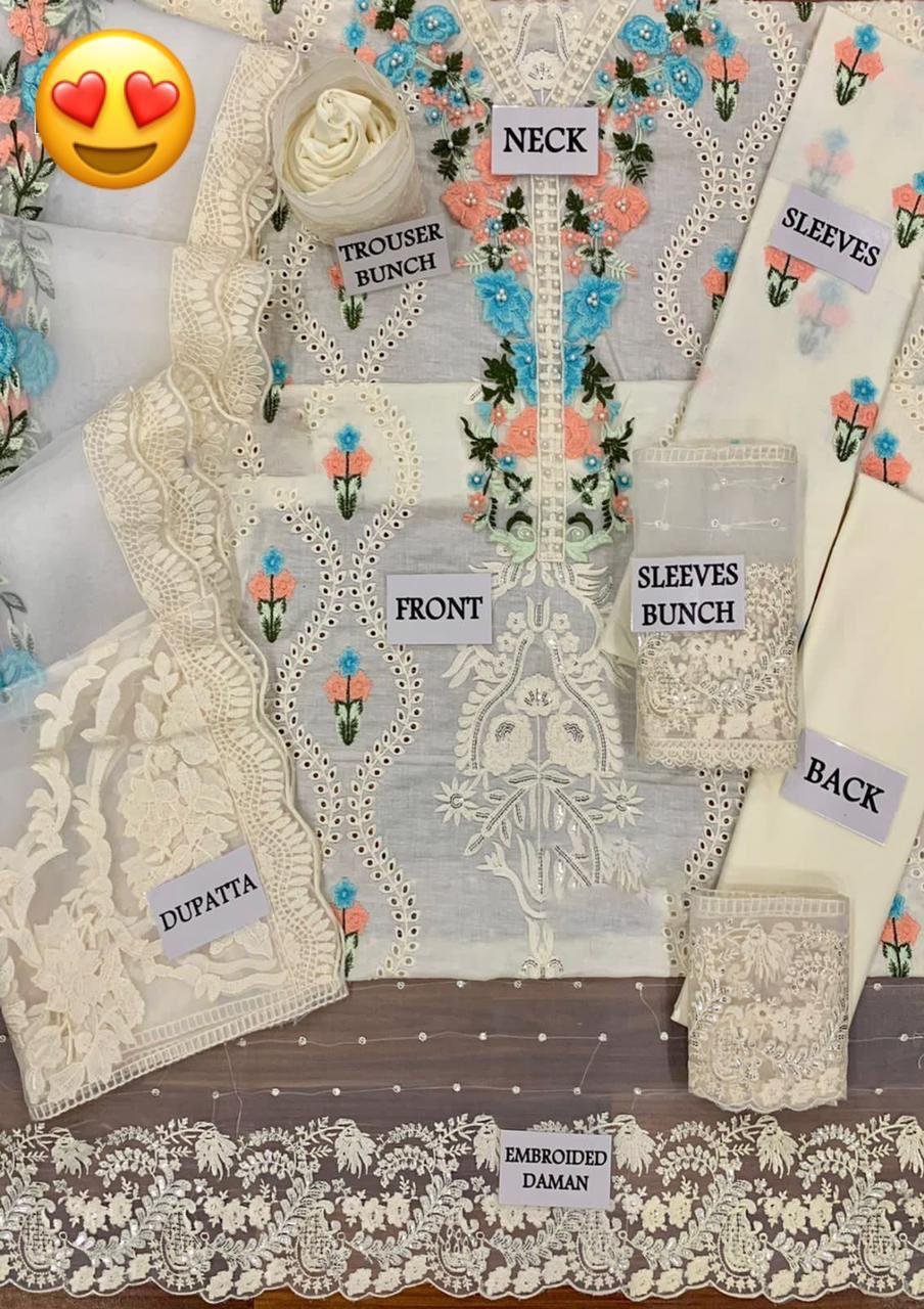 Crimson by saira shakira luxery lawn collection*