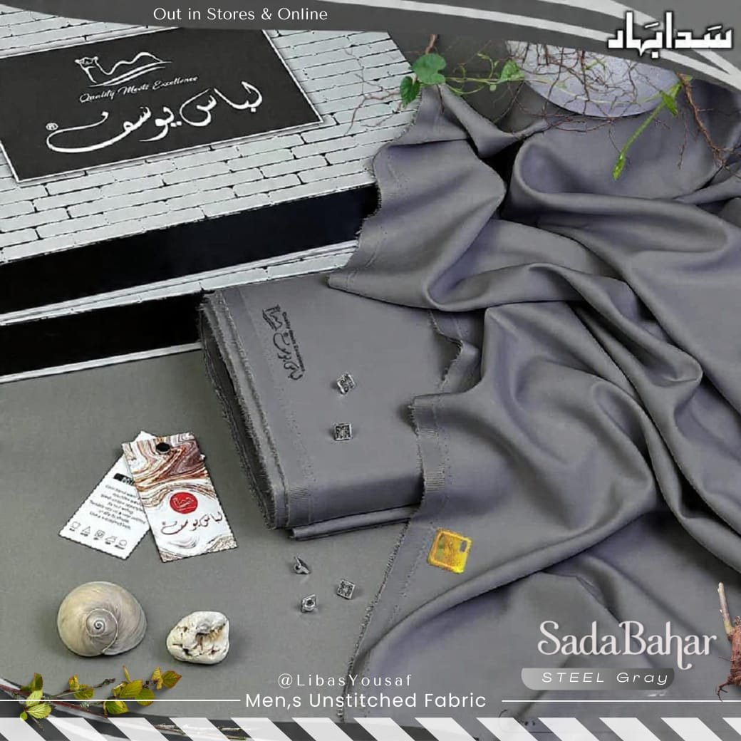 Libas-E-Yousaf` ( Vol # 5 ) Premium Unstitched Four Seasons Fabric