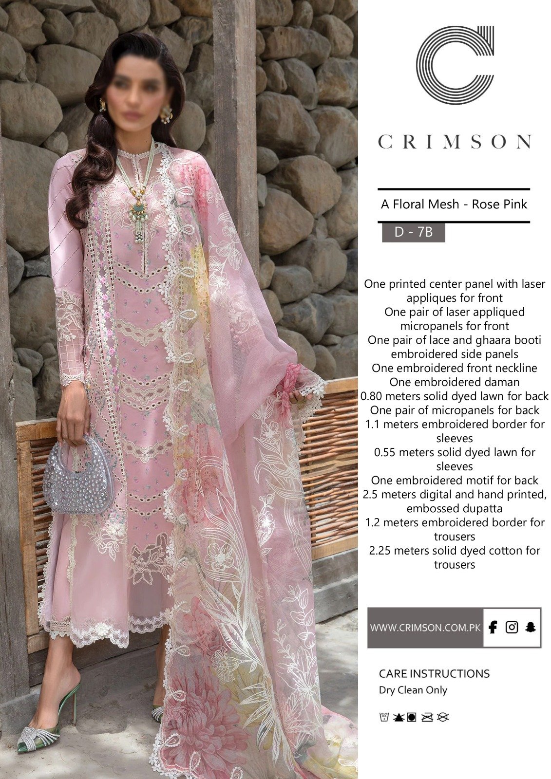 Presenting Crimson Luxury Lawn Collection