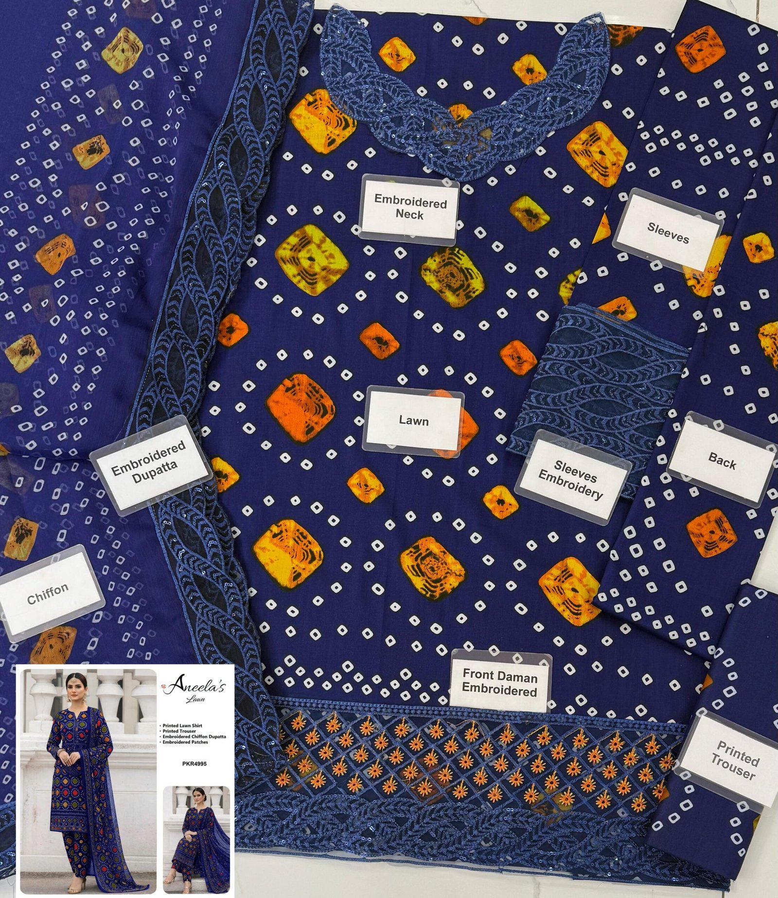 Brand Name : Aneela’s Collection☆