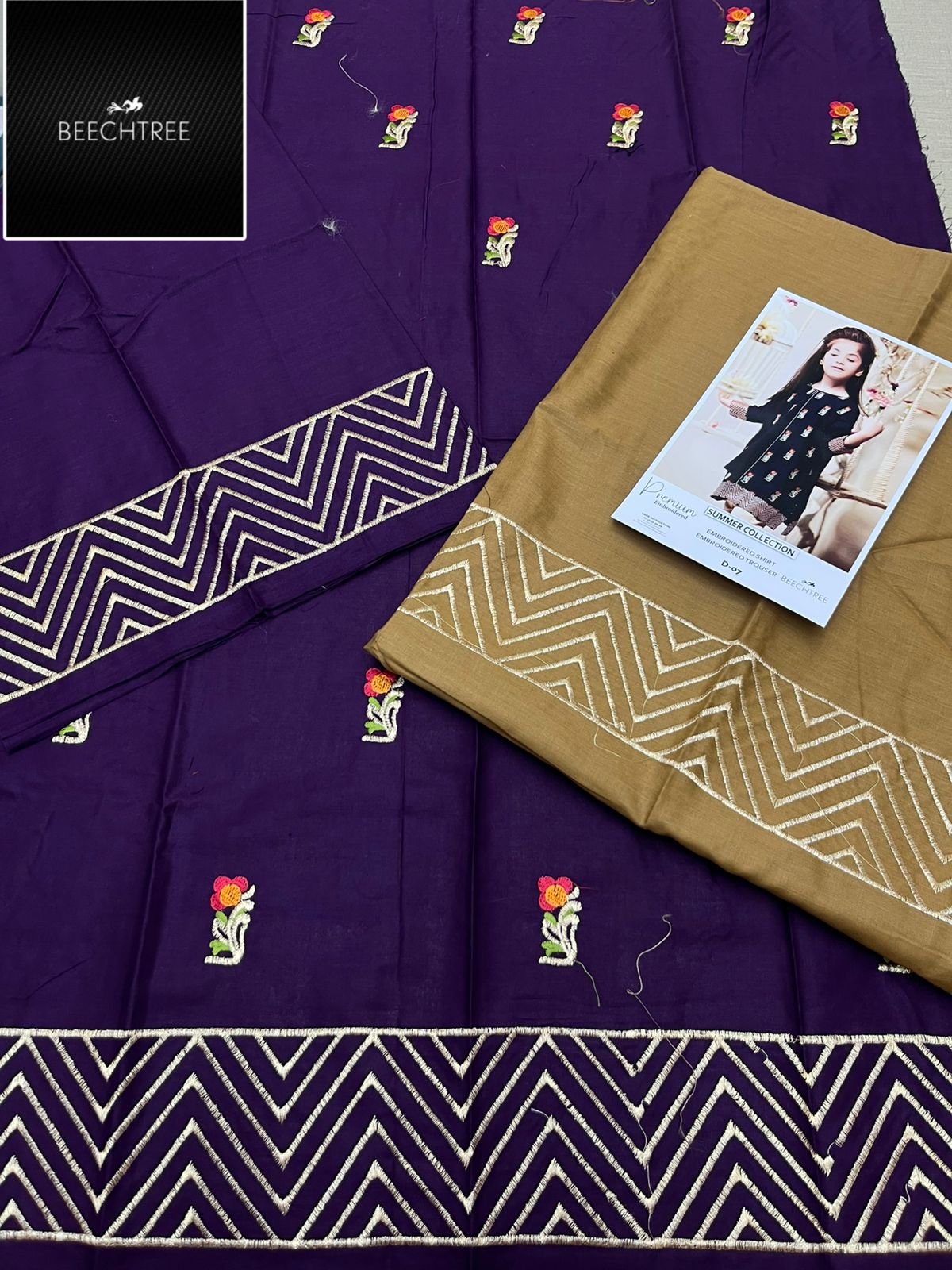 Mix Brands Lawn Eid collection 3pc/2pcs kids