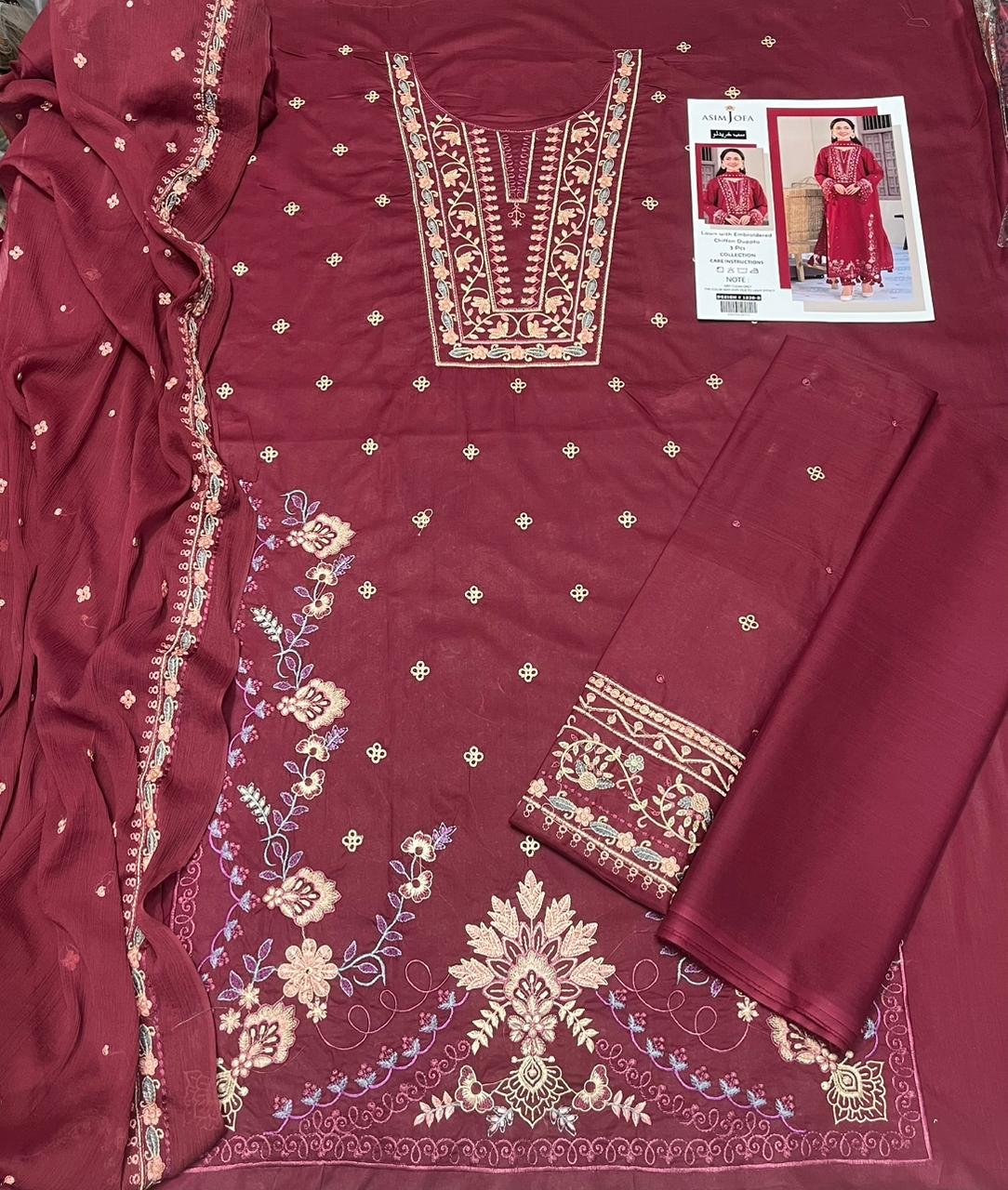 “Jade 3pcs”_* _SUMMER ’s COLLECTION LAWN 2026_