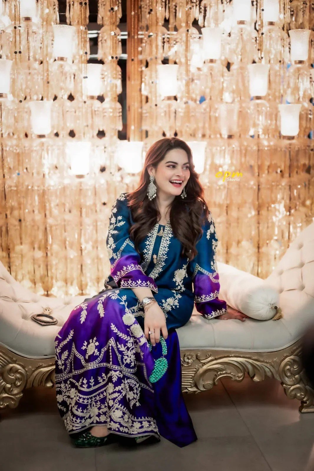 *Minal Khan* Tye & Dye Unstitched 3 Piece Luxury