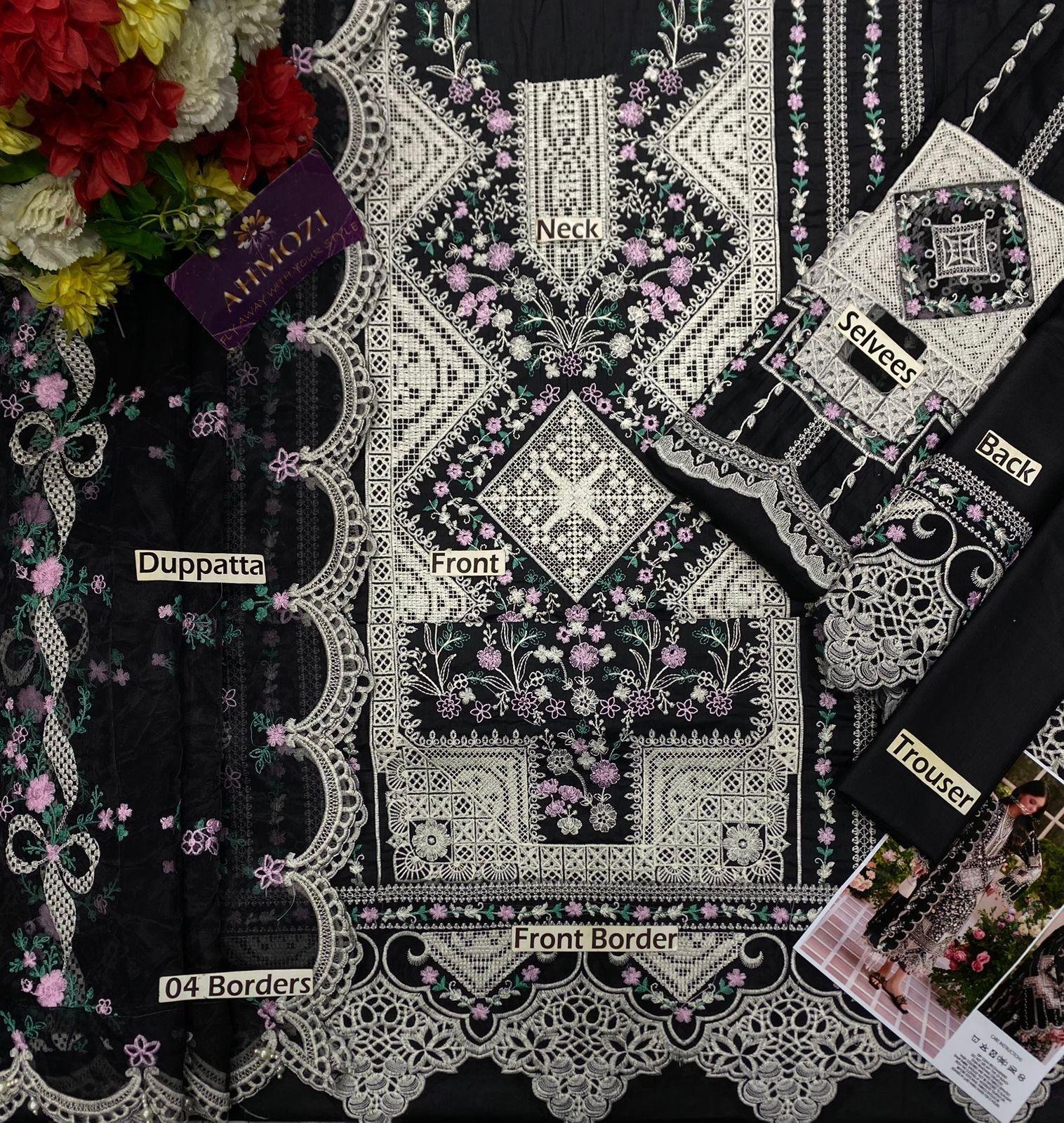 Presenting Bin Ilyas Lawn Collection Black Lover 🖤