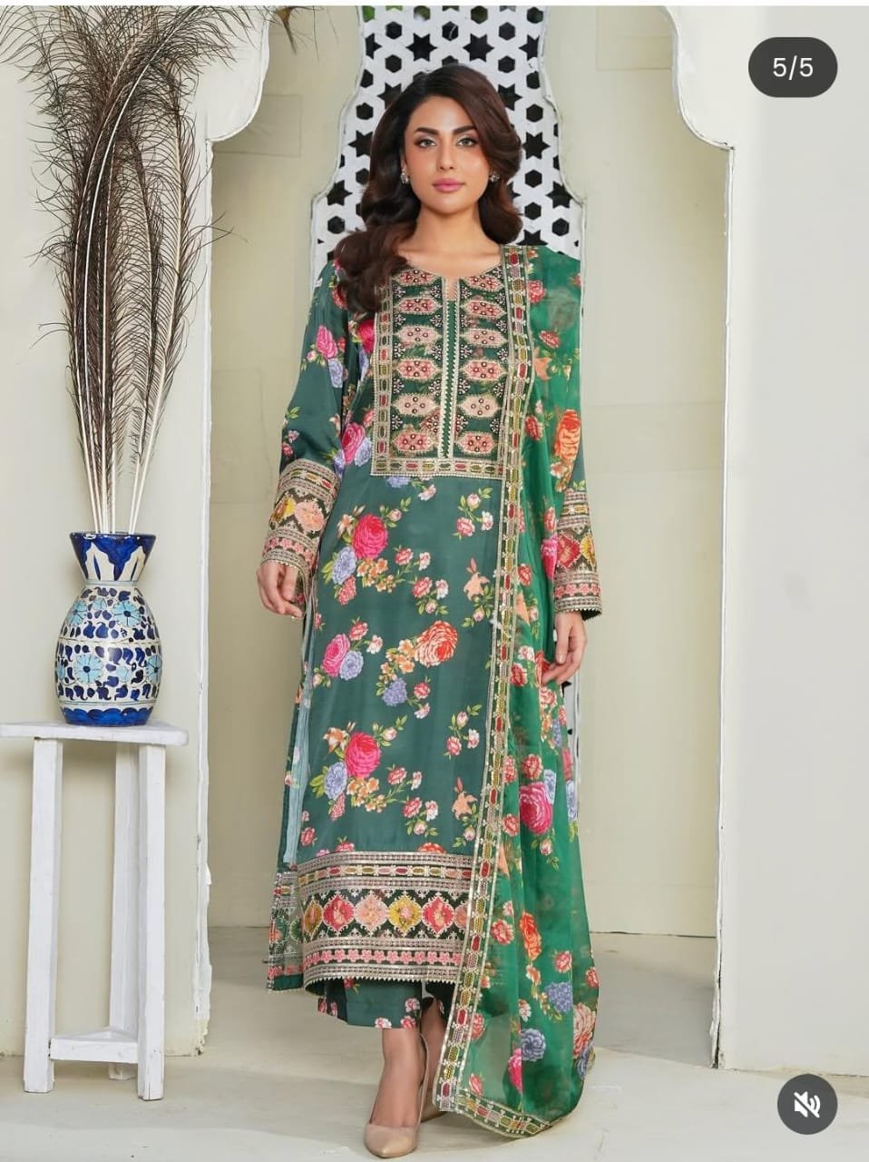 Aneelas Collection* Unstitched 03 suit