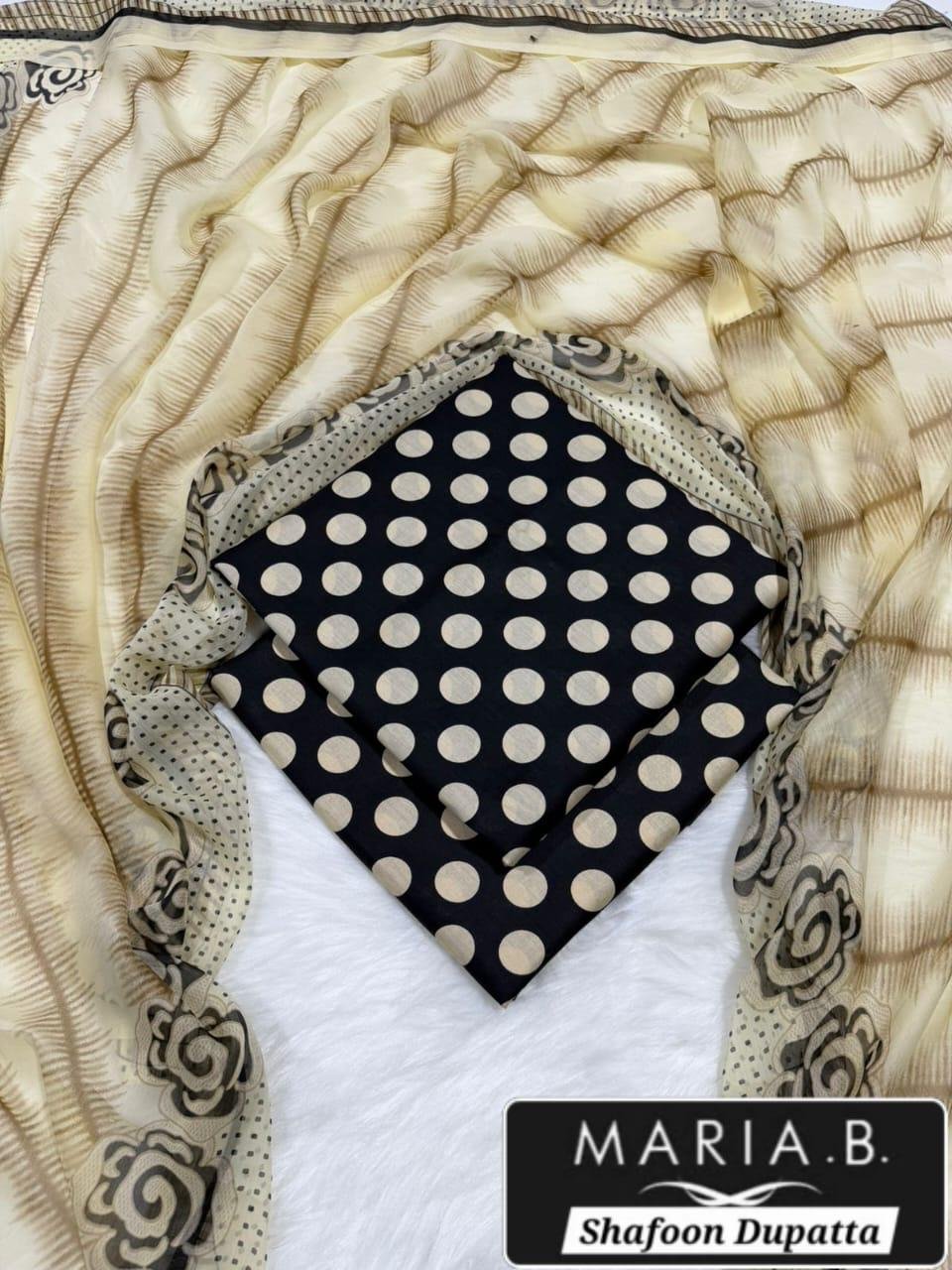 MARIA.B with Shafoon Duppata 3pc Lawn Collection