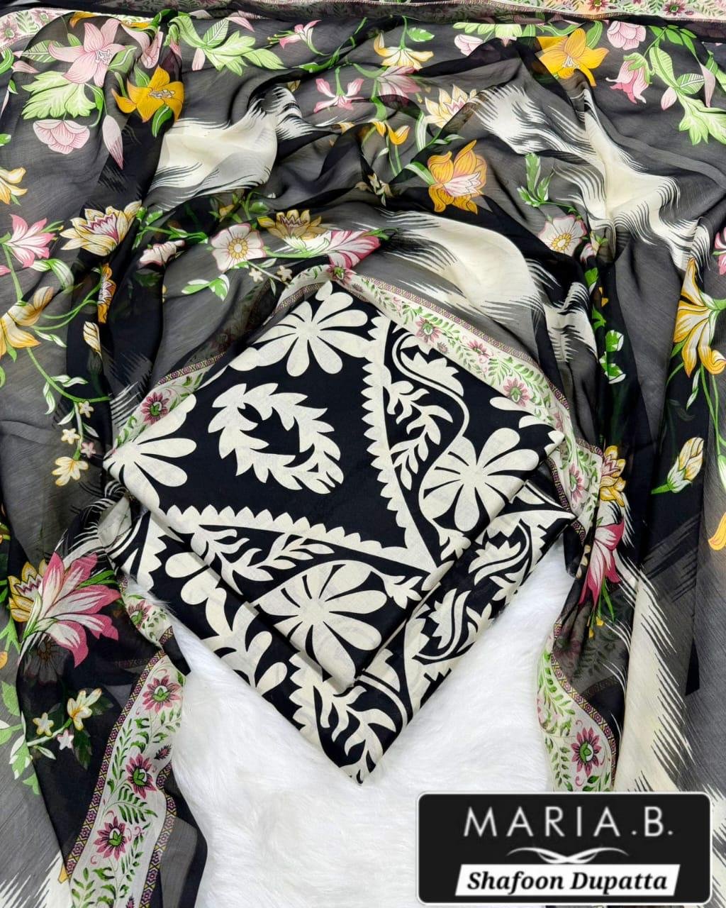 MARIA.B with Shafoon Duppata 3pc Lawn Collection