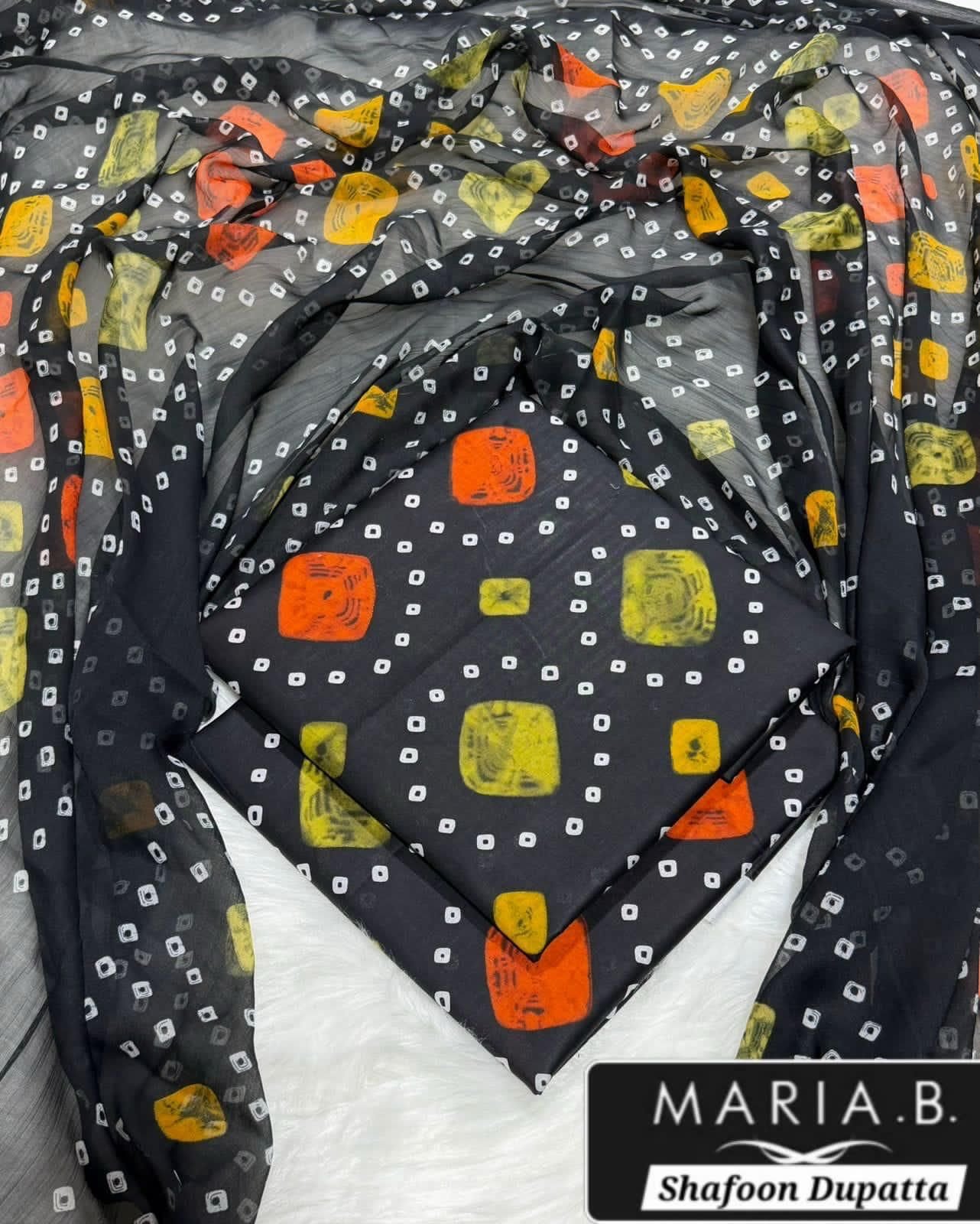 MARIA.B with Shafoon Duppata 3pc Lawn Collection