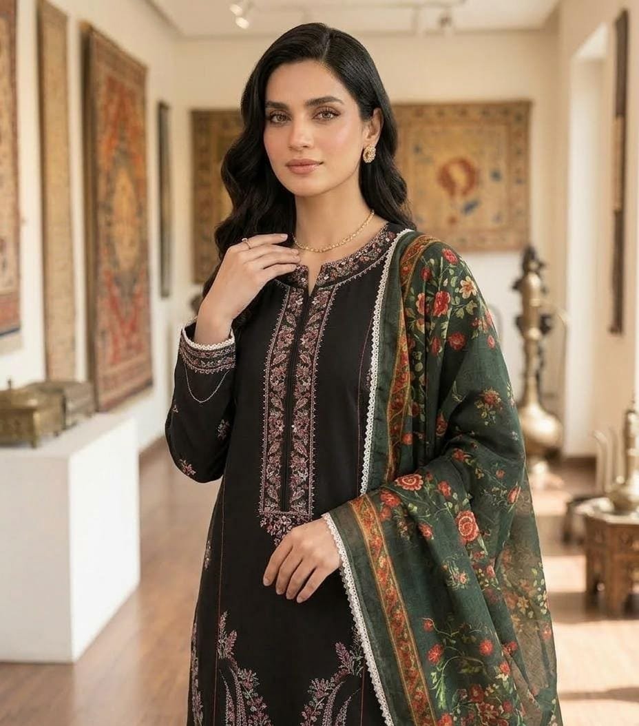 “Hussain Rehar 3pcs