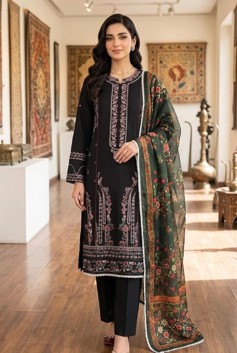 “Hussain Rehar 3pcs