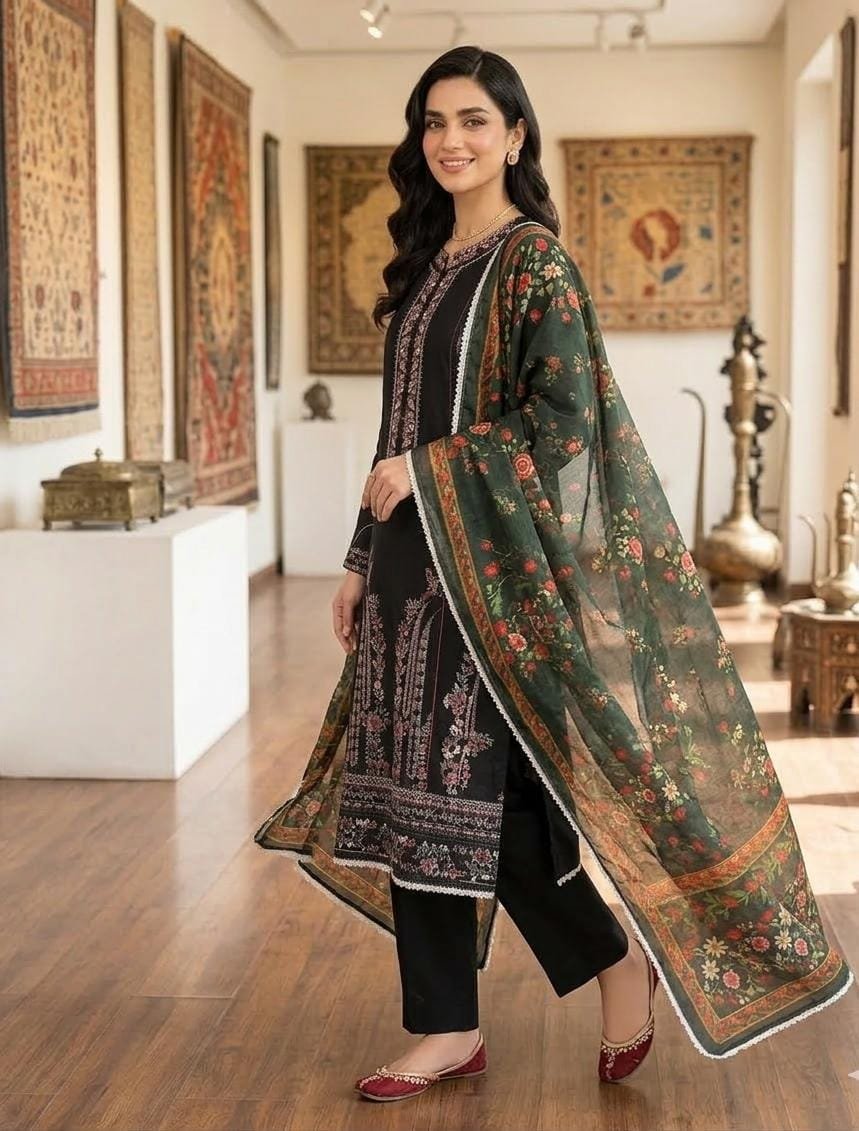 “Hussain Rehar 3pcs